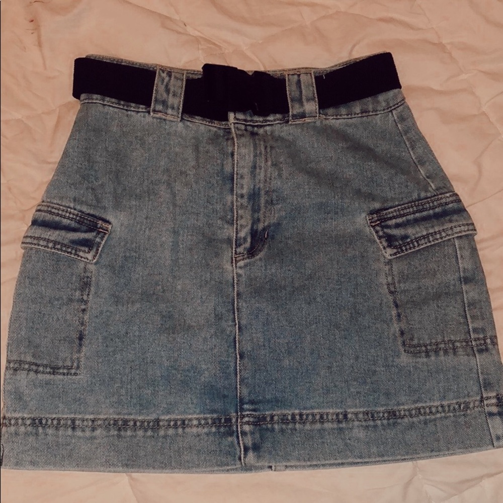 cute denim pac sun skirt never worn
